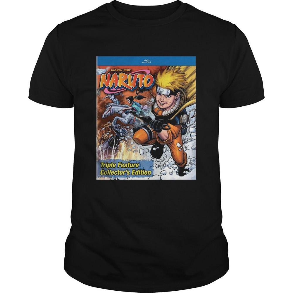 Shonen Jump Naruto Triple Feature Collectors Edition Shirt